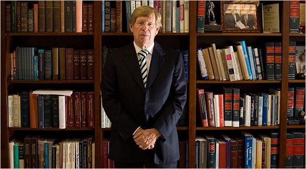 Theodore Olson's Road to Championing Same-Sex Marriage - The New York Times