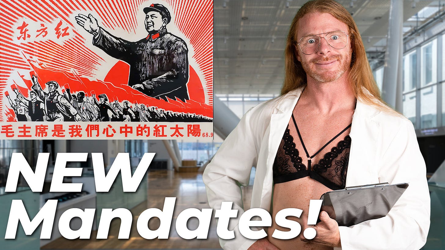 May be an image of one or more people, people standing and text that says '东方红 火ア 毛主席是我們心中的紅太陽。 68.9 NEW Mandates!'