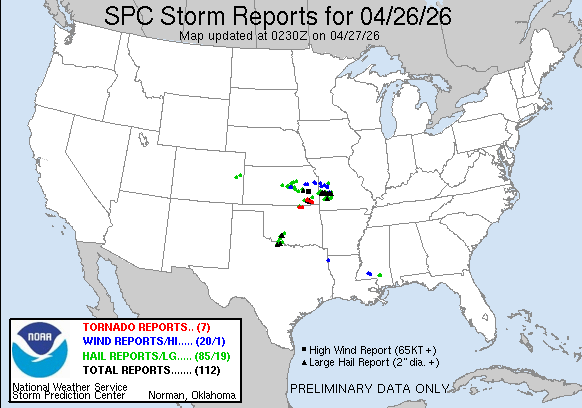 Severe storms kill 2 in north Texas Saturday evening, while very large ...