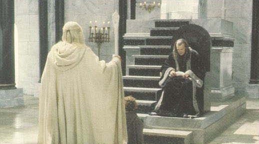 Council of Elrond » LotR News & Information » 03.RoTK: Gandalf, Pippin and  Denethor
