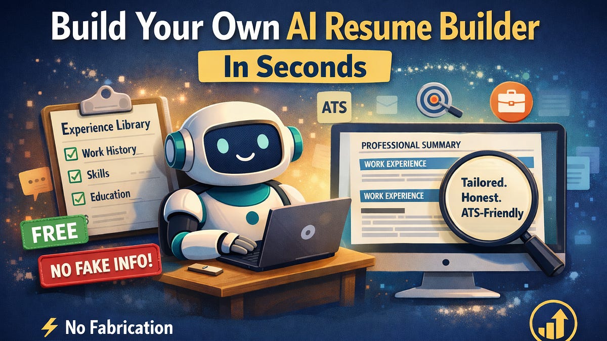 AI Resume Builder 101: A Claude Skill That Customizes Your Resume for ...