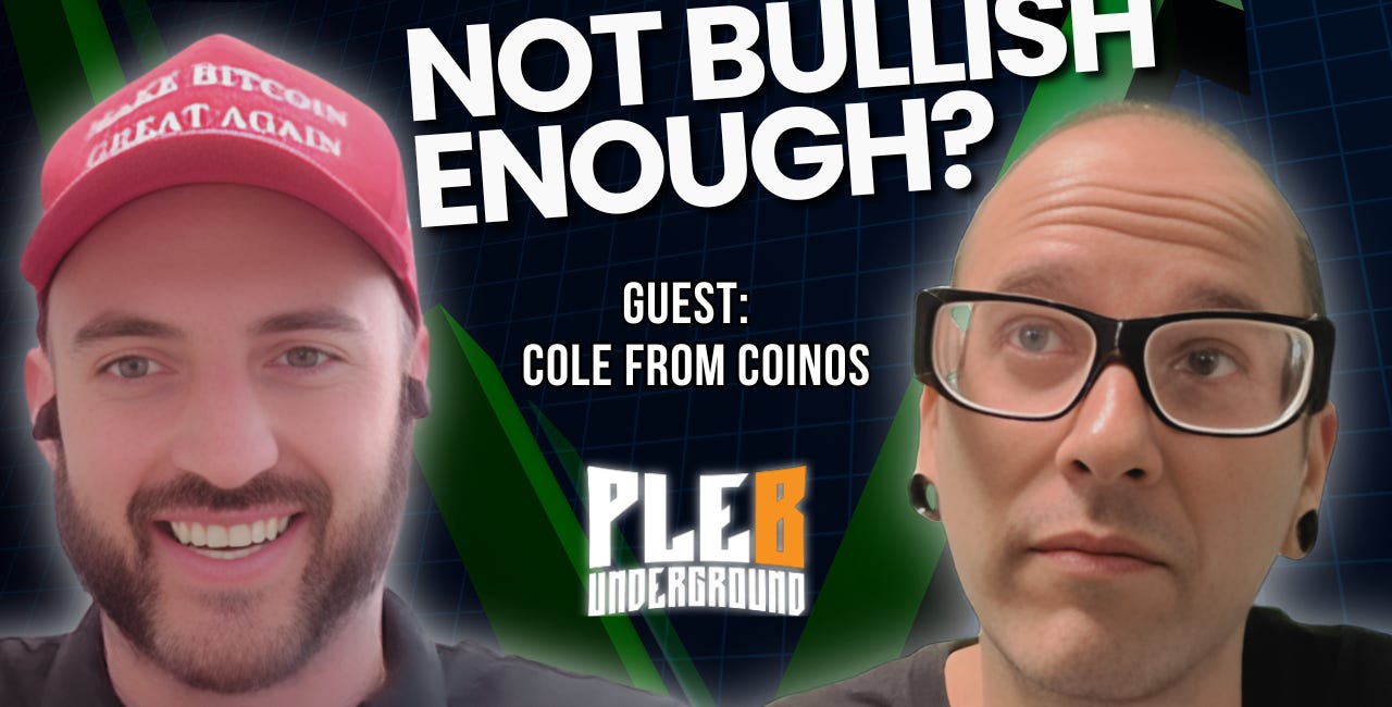 Is Bitcoin Dead Now? Guest: Cole | EP 102
