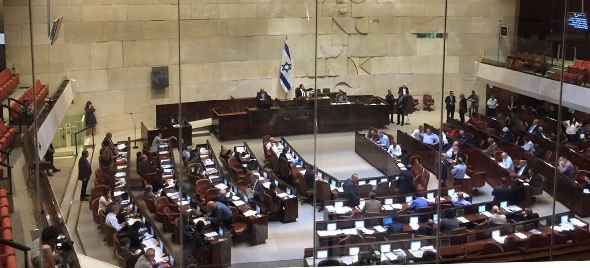 La Knesset en session, photo Karine Dana La Knesset en session, photo Karine Dana