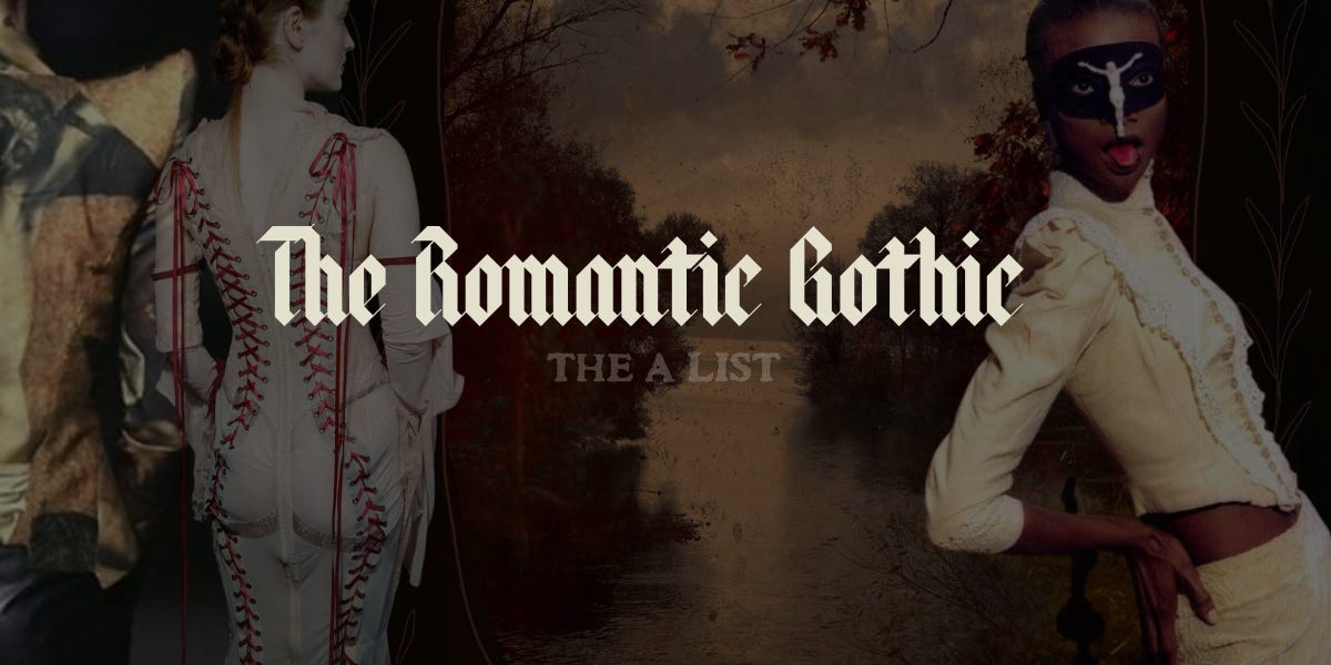 The Romantic Gothic: A Guide to Embodiment