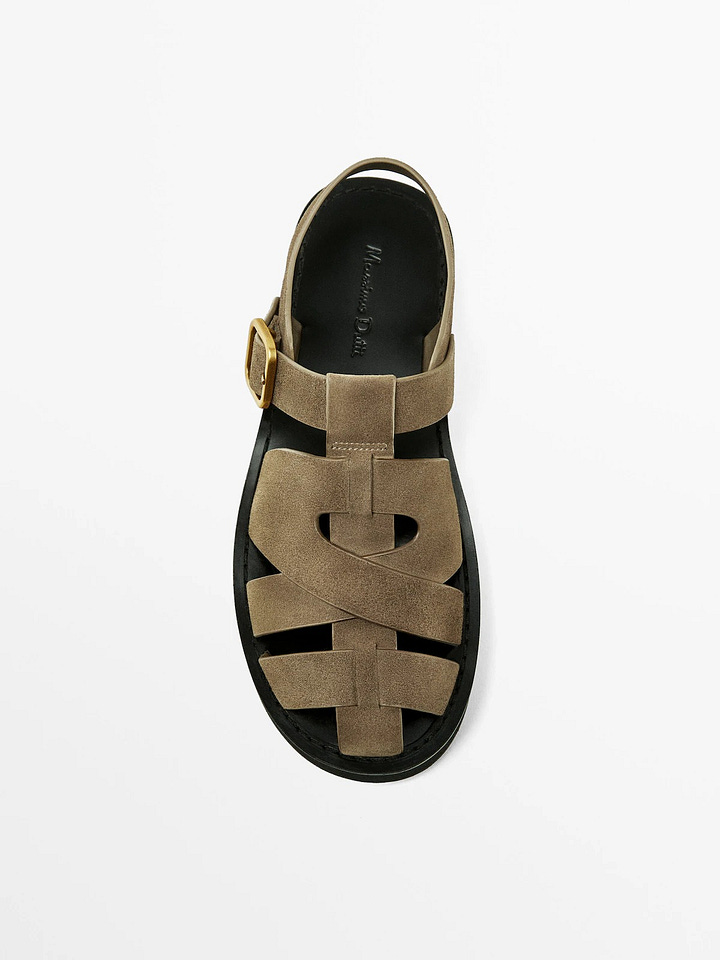 caged sandals