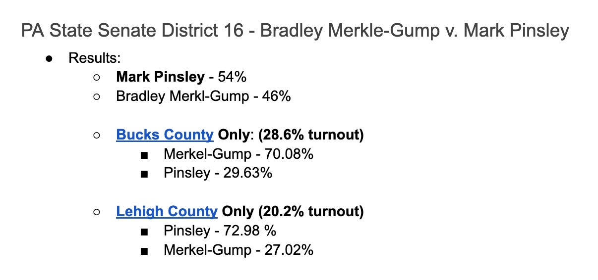 Bucks County Democratic Party Primary Voters Have Spoken, with Kevin Mahoney and Cyril Mychalejko 2 https%3A%2F%2Fsubstack post media.s3.amazonaws.com%2Fpublic%2Fimages%2F573661c9 e4f7 45c7 bbca - Bucks County Beacon - Bucks County Democratic Party Primary Voters Have Spoken, with Kevin Mahoney and Cyril Mychalejko