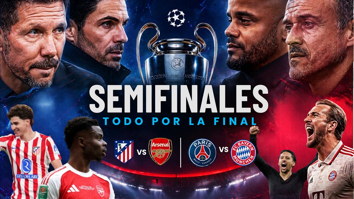 El Ajedrez de Europa: Las claves tácticas de las semifinales de Champions League