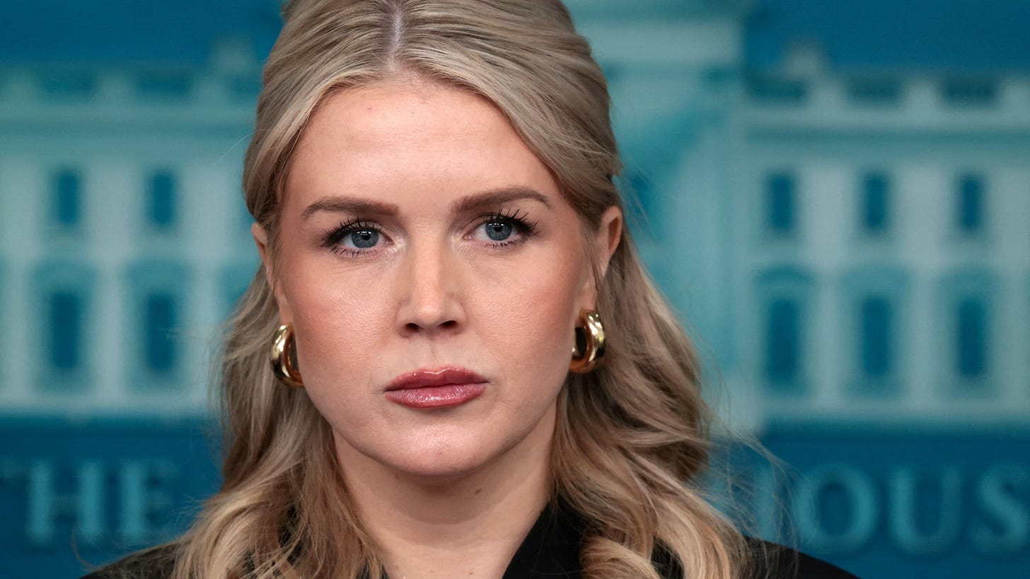 'What happened to her lips?': Karoline Leavitt's photo on Vanity Fair  sparks 'filler' speculation | Trending