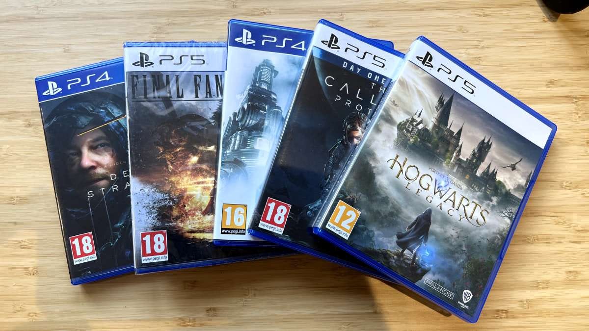 Adam's physical PS5 games Adam's physical PS5 games