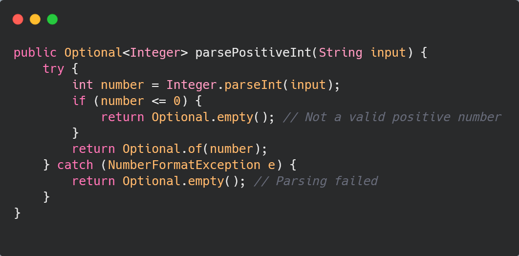 Avoid Using Exceptions for Control Flow — Design Better Error Handling?