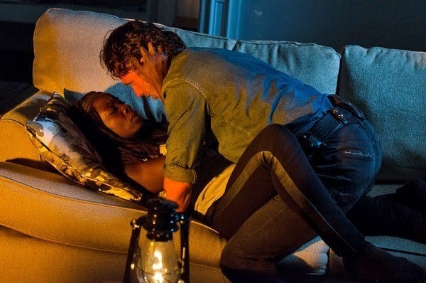 rick nails michonne the walking dead 610 rick nails michonne the walking dead 610