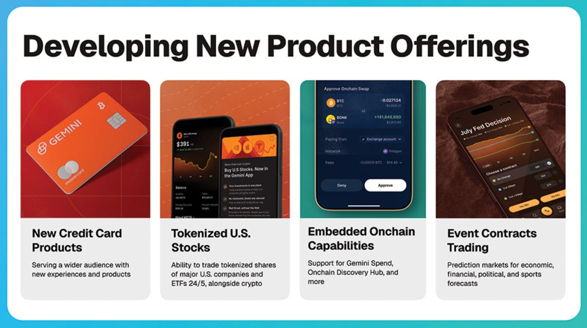 Gemini IPO: not convincing enough 🤷‍♂️🔔; Wyoming launches first  state-backed stablecoin 😳🪙