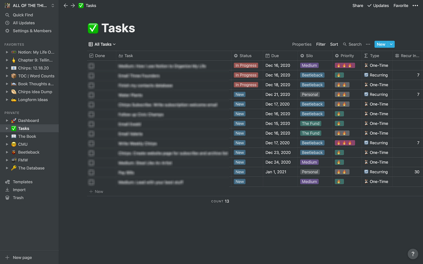 Notion: My Life Organization Tool