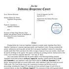 Update: Indiana Supreme Court agrees to take appeal in flipped Senate District 23 recount