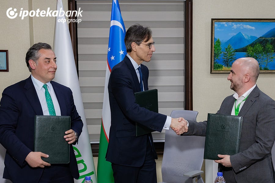 Ipoteka Bank OTP Group and EBRD Sign RSF Framework Agreement to Support Corporate Sector Growth in Uzbekistan