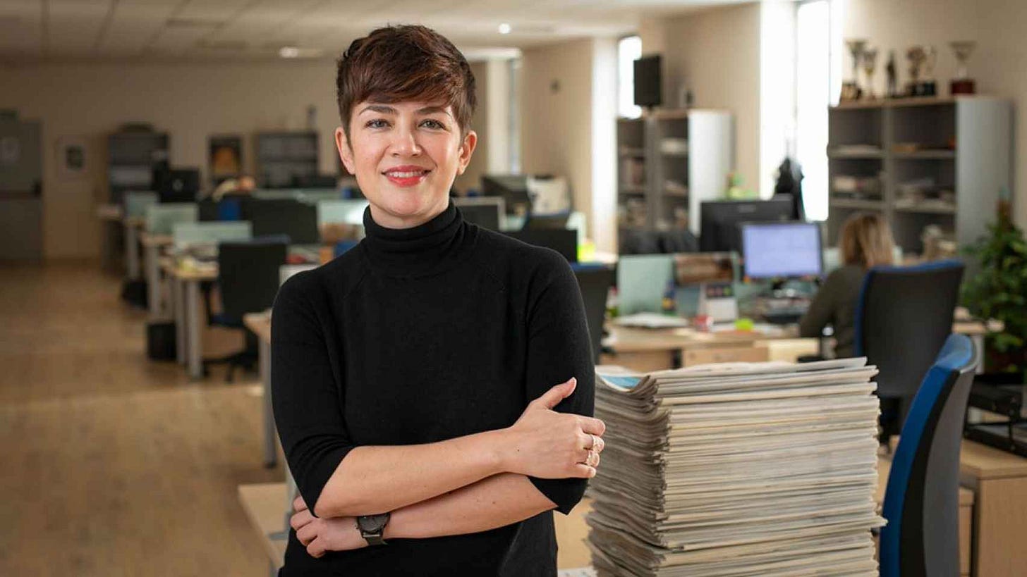 La periodista Conchi Fernández. La periodista Conchi Fernández.