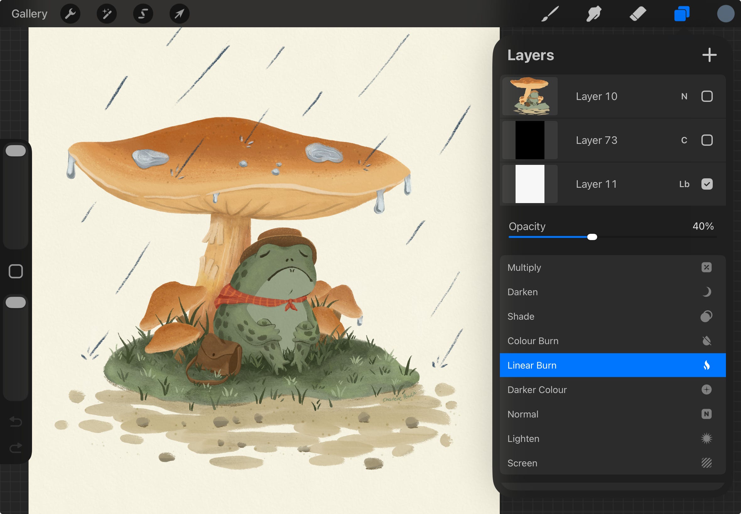 How I make my digital illustrations look more traditional