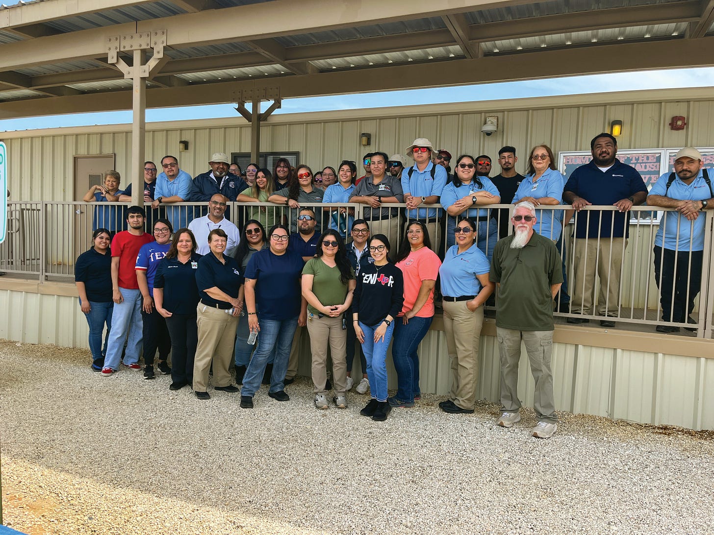 Hearts of Service and Care at Dilley Immigration Processing Center Hearts of Service and Care at Dilley Immigration Processing Center