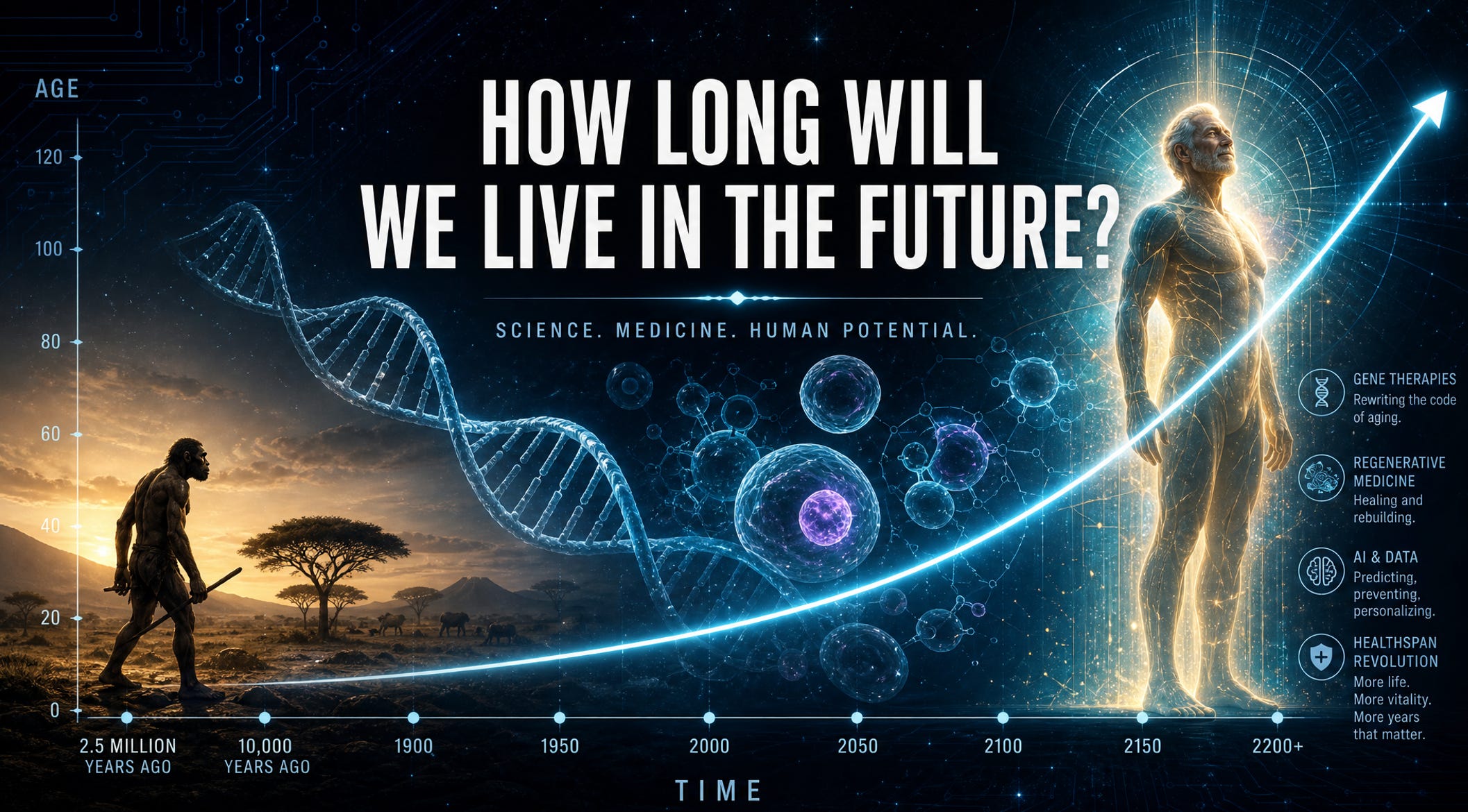 HOW LONG WILL WE LIVE IN THE FUTURE?