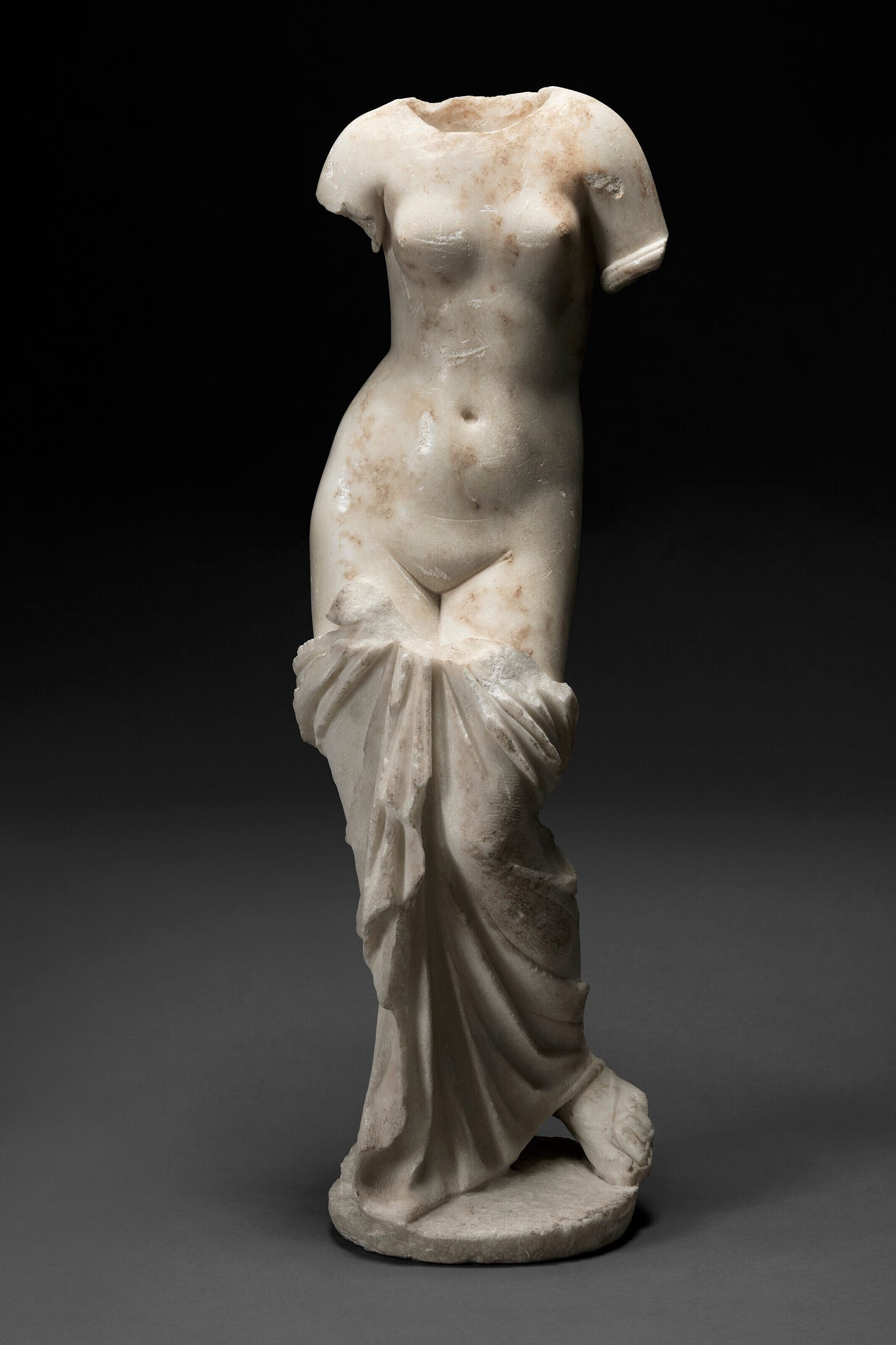 A GREEK MARBLE APHRODITE, LATE HELLENISTIC PERIOD, CIRCA 1ST ...