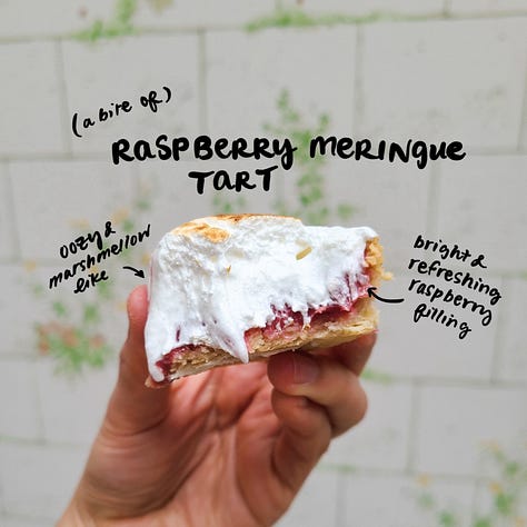 COPAIN RASPBERRY MERINGUE TART