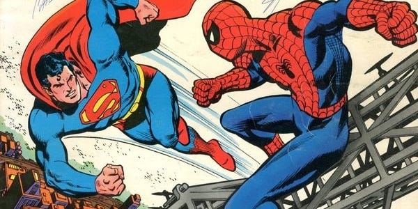 Script of Gerry Conway Superman Spider-man img