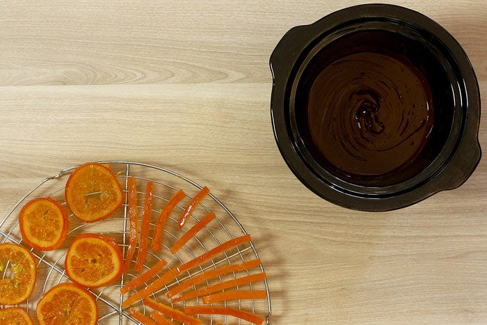 Orangettes. Receta para Crock Pot