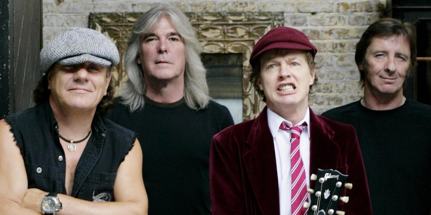 Image result for ac dc band