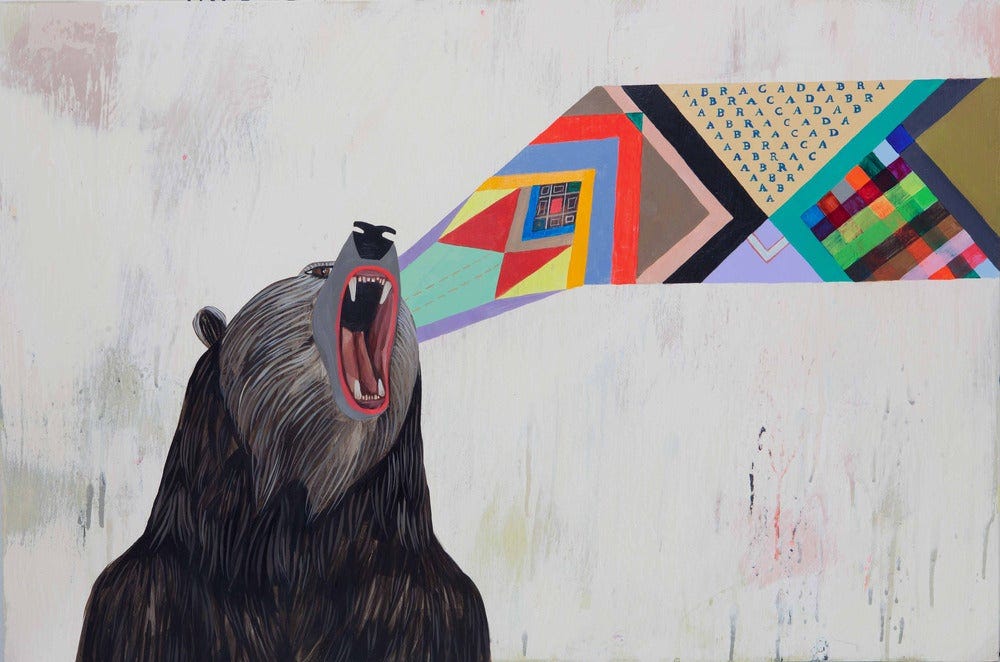 Image of Alchemy Bear Print
