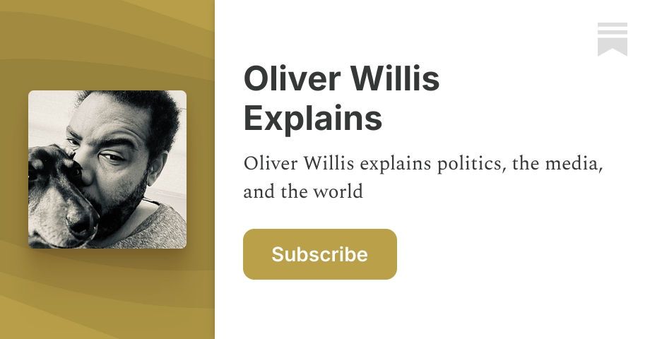 Oliver Willis Explains | Substack