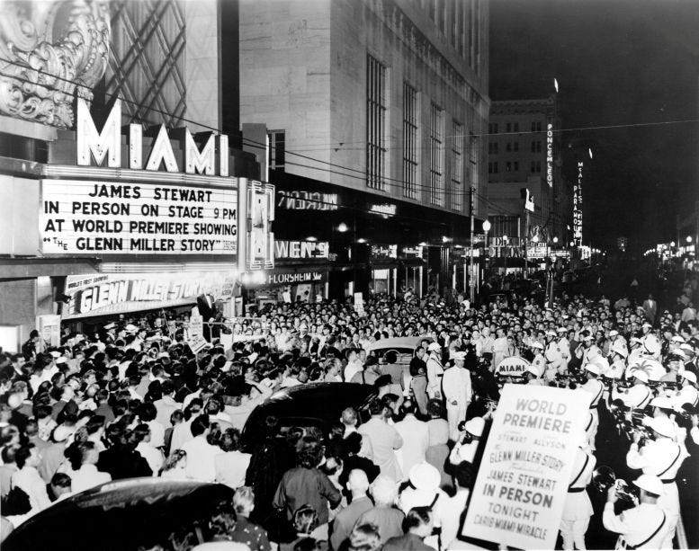 Cover: Movie Premiere at Miami Theater in 1954. Courtesy of Casey Piket. Cover: Movie Premiere at Miami Theater in 1954. Courtesy of Casey Piket.