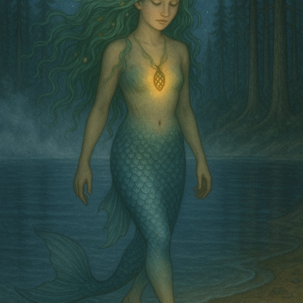 Mermaid Between Worlds logo