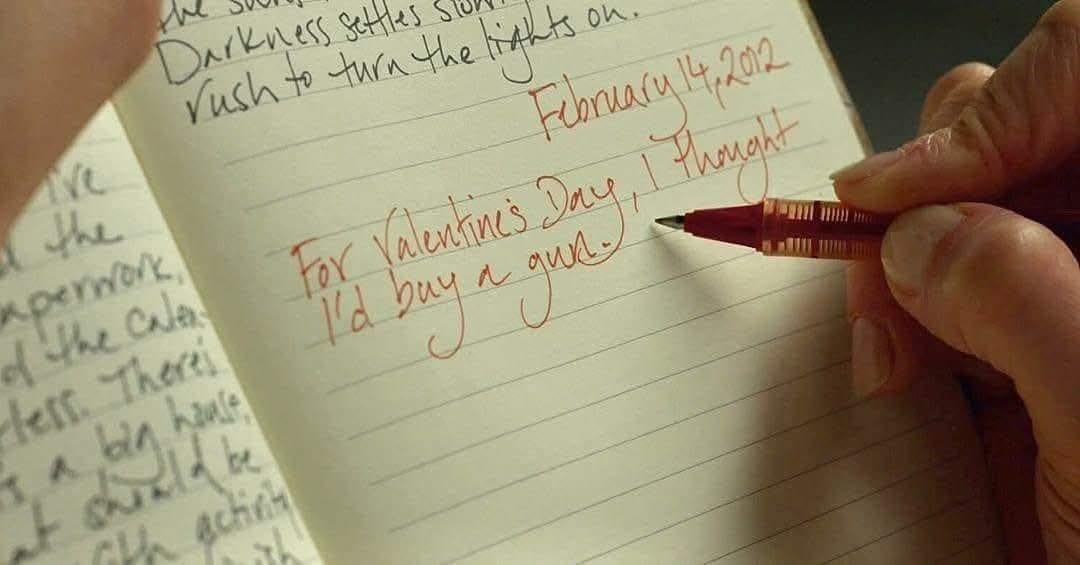For Valentine's Day, I thought I'd buy a gun.” — Gone Girl ...