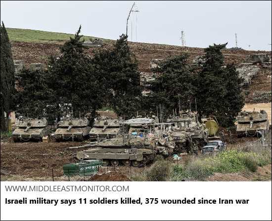 Article Keywords:  war , casualties, fighting, israel, middle east, military