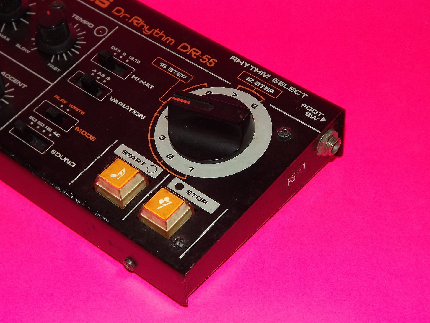 MATRIXSYNTH: Vintage Boss DR-55 Analog Drum Machine Synth SN 144700