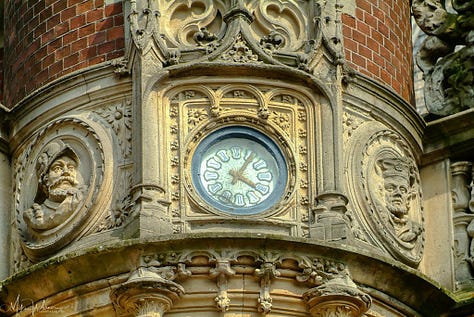 Benedictine Palace carvings and decorations