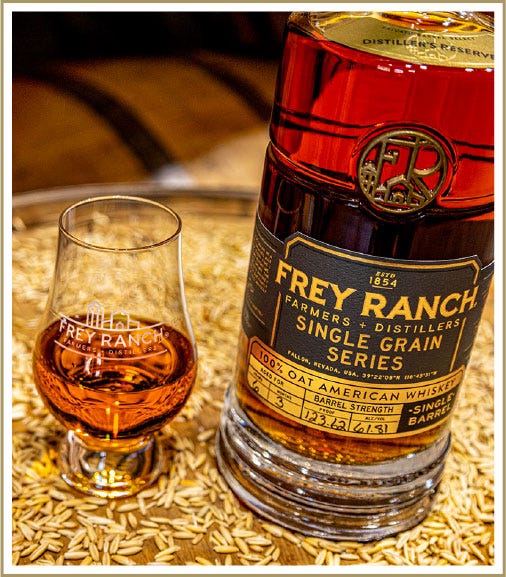 Frey Ranch 100% Oat Single Barrel Whiskey