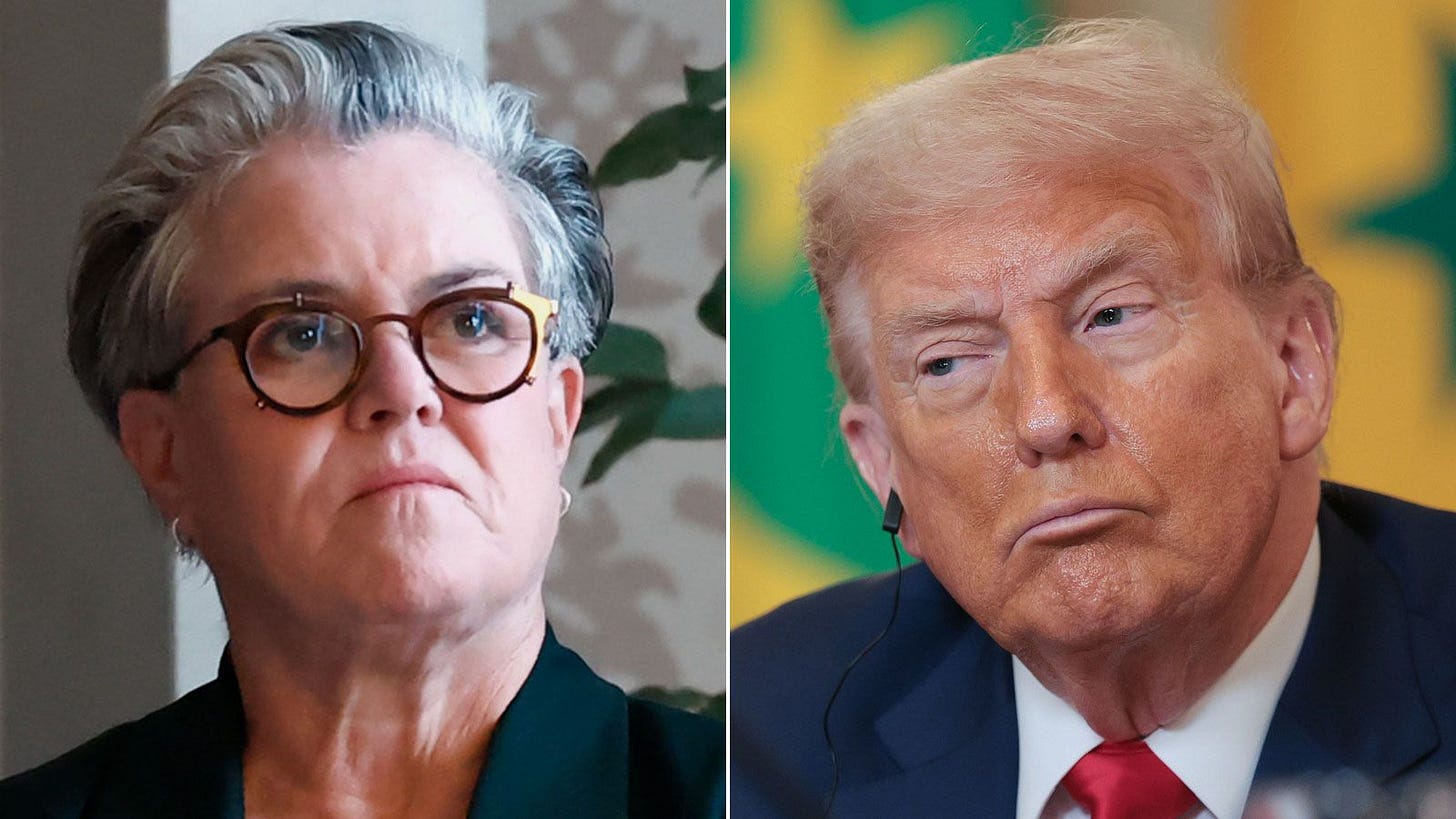 Trump says he's considering revoking Rosie O'Donnell's citizenship,  reigniting decades-long feud | CNN Politics