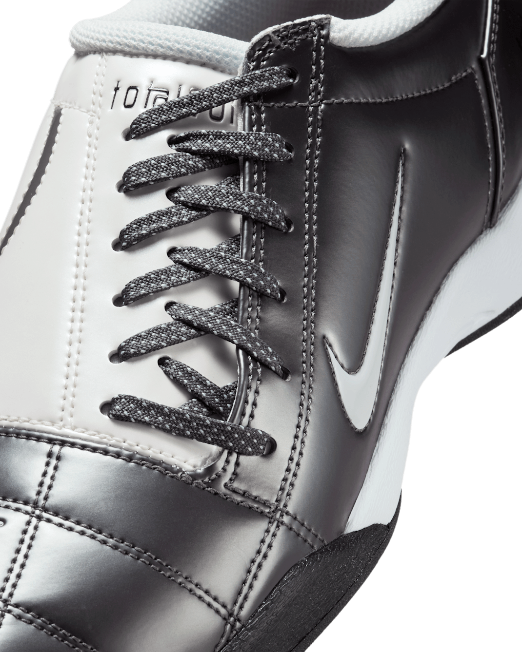 Nike Total 90 Men's Shoes - Light Graphite/White/Black/Metallic Summit White Nike Total 90 Men's Shoes - Light Graphite/White/Black/Metallic Summit White