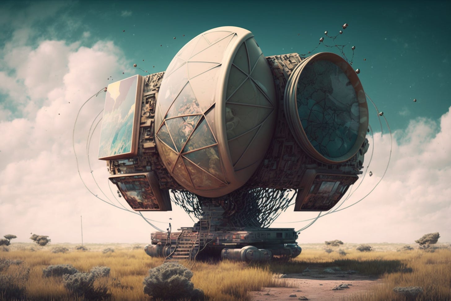 MidJourney's idea of a radar MidJourney's idea of a radar