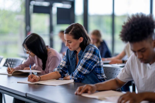 University Students in Class