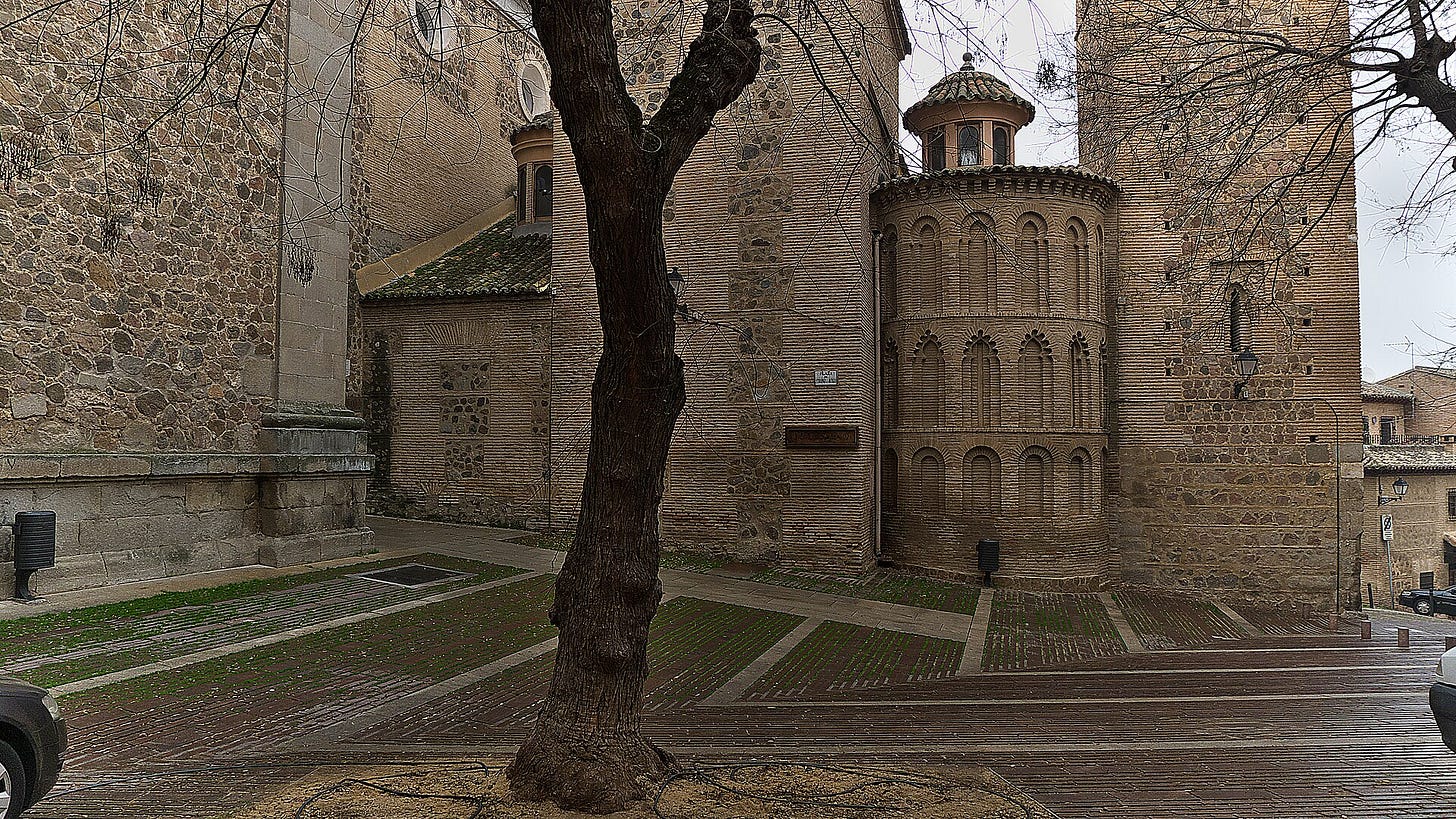 The convent church of Santo Domingo el Antiguo in Toledo, where El Greco was first buried The convent church of Santo Domingo el Antiguo in Toledo, where El Greco was first buried