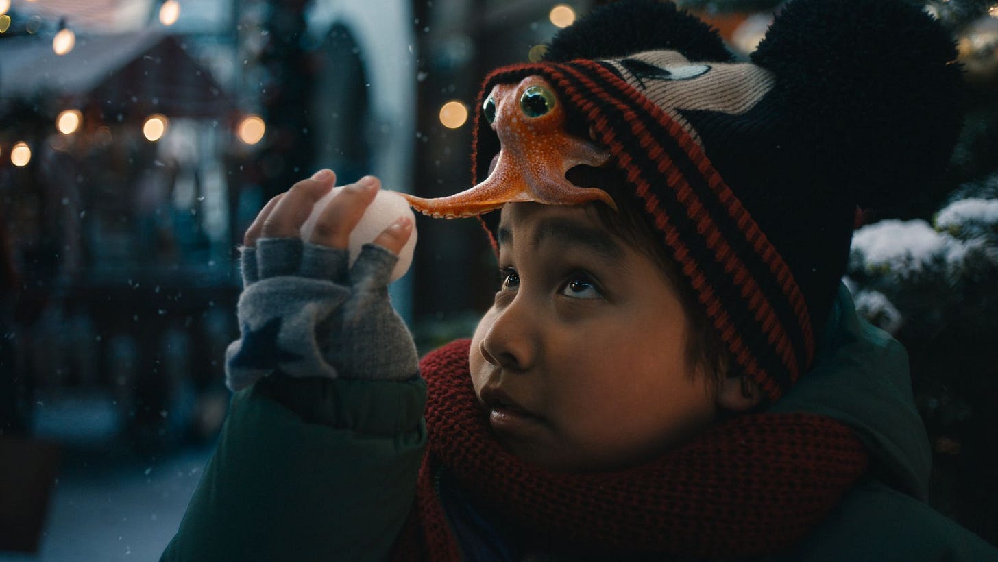 A Unique Kind of Magic”: A Boy, His Octopus Pal and Taika Waititi Warm Our  Hearts with Disney's Christmas Ad | LBBOnline