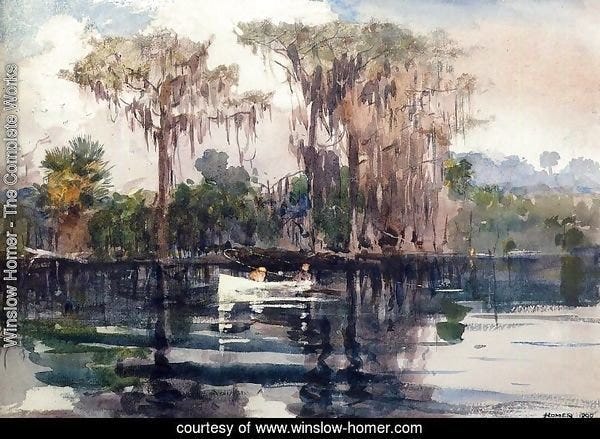 The St. Johns River by Winslow Homer