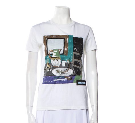 graphic T-shirts on The RealReal