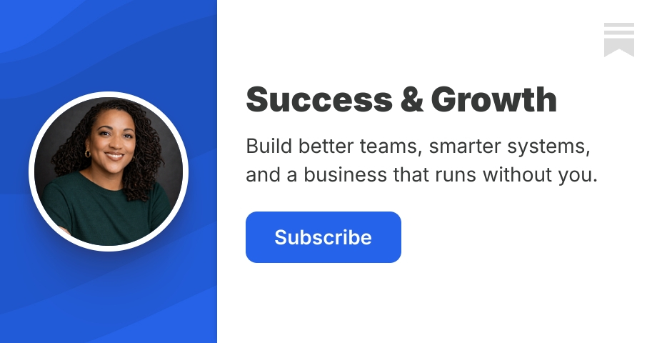Success & Growth | Ashley Harpp | Substack