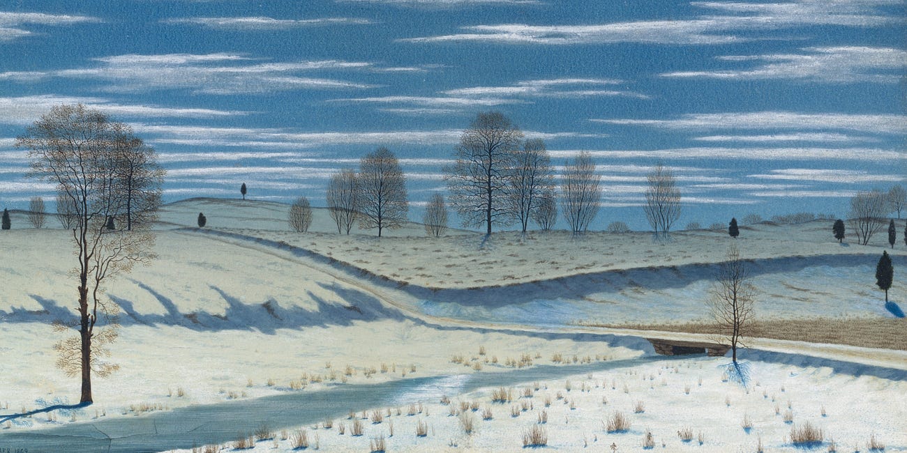 The Creative Joy of a Cold, Dead Winter