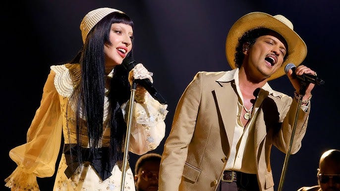 GRAMMYs 2025: Watch Lady Gaga and Bruno Mars’ Heartfelt California Dreaming  Cover