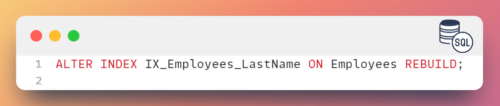 Gallery Detail: Sql Enable And Disable Indexes