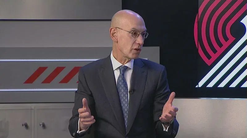 Adam Silver’s silence on Trail Blazers changes raises questions